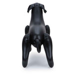 Dummy Dog Inflatable Pet Shop Display Mannequin for Dog Clothing and Accessories (Black)
