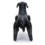 Dummy Dog Inflatable Pet Shop Display Mannequin for Dog Clothing and Accessories (Black)
