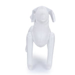 Dummy Dog Inflatable Pet Shop Display Mannequin for Dog Clothing and Accessories (White) - The Basil Pet Care