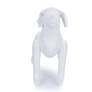 Dummy Dog Inflatable Pet Shop Display Mannequin for Dog Clothing and Accessories (White) - The Basil Pet Care