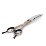 Basil Professional Gold Curved Scissors – Precision Grooming Shears for Pets - The Basil Pet Care