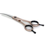 Basil Professional Gold Curved Scissors – Precision Grooming Shears for Pets - The Basil Pet Care