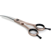 Basil Professional Gold Curved Scissors – Precision Grooming Shears for Pets - The Basil Pet Care