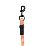 BASIL Rope Leash for Dogs & Puppies, 4 Feet (Yellow & Pink) - The Basil Pet Care