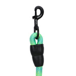 BASIL Rope Leash for Dogs & Puppies, 4 Feet (Yellow & Green) - The Basil Pet Care