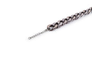 BASIL Chain Collar for Dogs – Gun Metal Color, Durable & Stylish Training Collar for All Breeds - The Basil Pet Care
