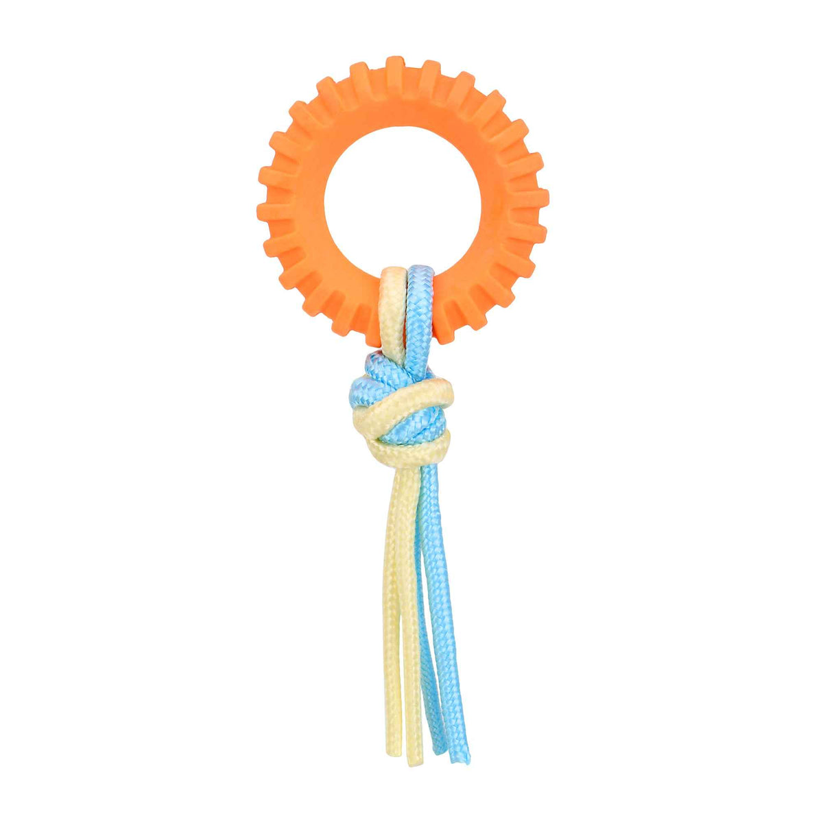BASIL Ring with Rope Toy for Puppy & Dogs - The Basil Pet Care