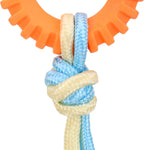 BASIL Ring with Rope Toy for Puppy & Dogs