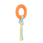 BASIL Ring with Rope Toy for Puppy & Dogs - The Basil Pet Care