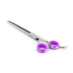 Chunker Grooming Scissors for Dogs & Cats – 7” Stainless Steel - The Basil Pet Care