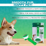 BASIL Auto Slicker Brush & Comb for All Pet Breeds