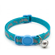 Basil Printed Adjustable Collar for Puppies & Cats – Stylish & Comfortable Design