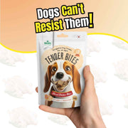 BASIL TENDER BITES Diced Chicken Bites – Soft & Healthy Dog Treat | 70g Pack | High Protein, Low Fat, Training & Reward Snack for All Breeds