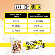 BASIL TENDER BITES Diced Chicken Bites – Soft & Healthy Dog Treat | 70g Pack | High Protein, Low Fat, Training & Reward Snack for All Breeds