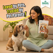 BASIL TENDER BITES Diced Chicken Bites – Soft & Healthy Dog Treat | 70g Pack | High Protein, Low Fat, Training & Reward Snack for All Breeds