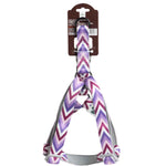 BASIL Zig-Zag Print Padded Harness, Purple