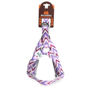 BASIL Zig-Zag Print Padded Harness, Purple