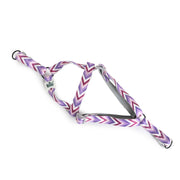 BASIL Zig-Zag Print Padded Harness, Purple