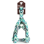 BASIL Zig-Zag Print Padded Harness, Green