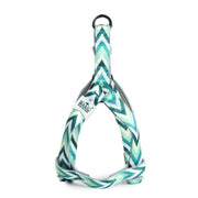 BASIL Zig-Zag Print Padded Harness, Green