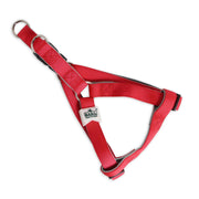 BASIL Padded Adjustable Harness for Dogs & Puppies (Red)