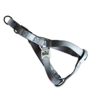 Basil Printed Dog Harness – Black & Grey, Adjustable & Durable No-Pull Harness for Walking and Training Dogs of All Sizes