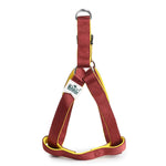 Basil Padded Dog Harness – Maroon, Adjustable & Comfortable No-Pull Harness for Walking and Training Dogs of All Sizes