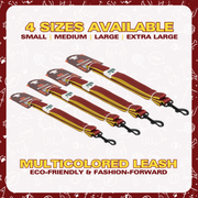 Leash for Dogs, Cats & Puppies (Solid Maroon) - The Basil Pet Care