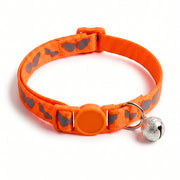Basil Printed Adjustable Collar for Puppies & Cats – Stylish & Comfortable Design