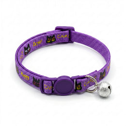 Basil Printed Adjustable Collar for Puppies & Cats – Stylish & Comfortable Design