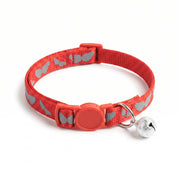 Basil Printed Adjustable Collar for Puppies & Cats – Stylish & Comfortable Design