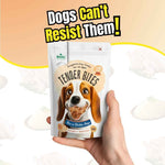 BASIL TENDER BITES Rice in Chicken Strips – Healthy & Soft Dog Treat | 70g Pack | High Protein, Gluten-Free, Training & Reward Snack for All Breeds