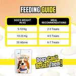 BASIL TENDER BITES Rice in Chicken Strips – Healthy & Soft Dog Treat | 70g Pack | High Protein, Gluten-Free, Training & Reward Snack for All Breeds