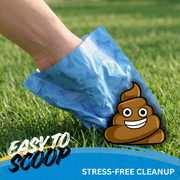 BASIL Scoop Up! Heavy Duty Dog Poop Bags | 6 Rolls (90 Bags)
