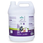 Basil Silky Soft Conditioning Shampoo – 5L Gallon for Smooth & Shiny Pet Coats