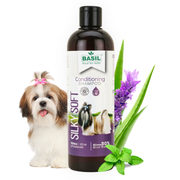 Silky Soft Conditioning Shampoo for Dogs - The Basil Pet Care