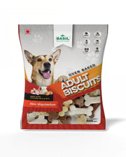 Dog Biscuits, Chicken Flavor - Suitable for All Breeds, Large Dogs - 900 Grams
