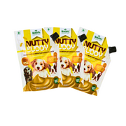 BASIL Nutty Buddy Peanut Butter with Flex Seeds Treat for Dogs & Puppies (250 Grams)