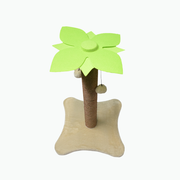 BASIL Cat Coconut Tree Scratcher with Dangler - The Basil Pet Care