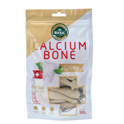 BASIL Calcium Bone Treat for Dogs & Puppies | 100 Grams - The Basil Pet Care
