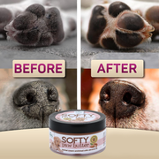 BASIL Softy Paw Butter for Dogs & Cats, 50Gms - Soothing Moisturizer for Paws and Noses - The Basil Pet Care