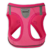 BASIL Soft Adjustable Mesh Harness for Puppies & Small Breed Dogs (Neon Pink)