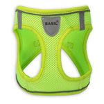 BASIL Soft Adjustable Mesh Harness for Puppies & Small Breed Dogs (Neon Yellow)