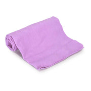 BASIL Pet Towel, Cooling Absorbent Towel for Dogs & Puppies (Purple)