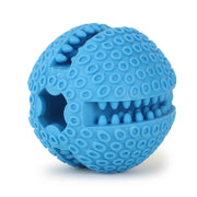 BASIL Solid Ball with Hollow Centre & Grooves in Sides for Treats