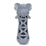 BASIL Crackling Elephant TPR Chew Toy for Dogs and Puppies