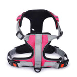 No-Pull Vest Reflective Handle Harness - Pink