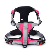 No-Pull Vest Reflective Handle Harness - Pink