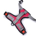No-Pull Vest Reflective Handle Harness - Pink