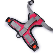 No-Pull Vest Reflective Handle Harness - Pink